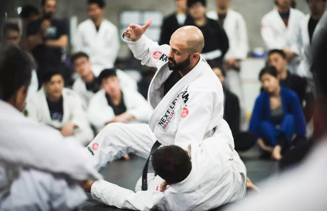 BJJ Instruction at Next Level Sherman